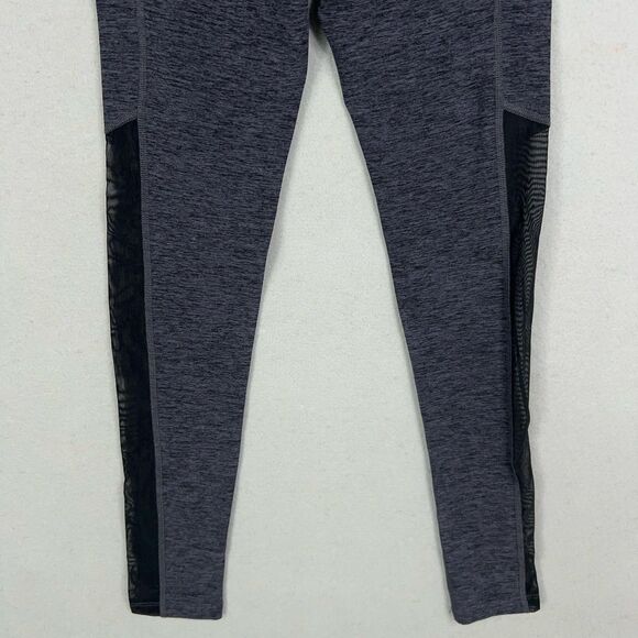 Beyond Yoga Leggings Womens Small Black Steel Spacedye Pocket Mesh Athleisure - Picture 8 of 16